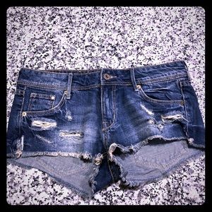 Denim shorts H&M size 6 brand new *
